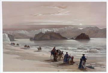 デビッド・ロバーツRA Painting - グライア島 アカバ湾 アラビア ペトレア デビッド・ロバーツ